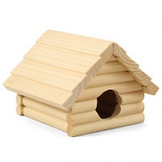 Домик для грызунов деревянный, Гамма