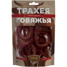Деревенские лакомства Трахея говяжья с мясом говядины 50г Деревенские лакомства Трахея говяжья с мясом говядины 50г