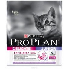 Pro Plan Junior Delicate Сухой корм для котят с индейкой