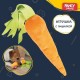 Игрушка для собак Fancy Морковка с пищалкой, 43см