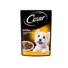 CESAR Курица с зелеными овощами 85г