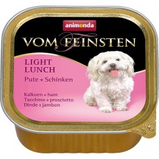 Animonda Vom Feinsten Light Lunch с индейкой и ветчиной для собак 150г