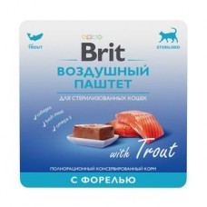 Brit Premium Sterilised Воздушный паштет с форелью 100г
