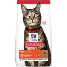 Hill's Adult Lamb Сухой корм для взрослых кошек с Ягненком