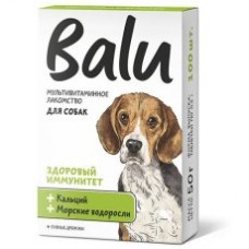 Balu Здоровый иммунитет Кальций и морские водоросли для собак